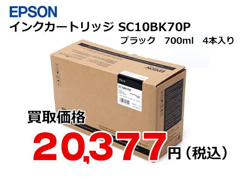 エプソン インクカートリッジ SC10BK70P